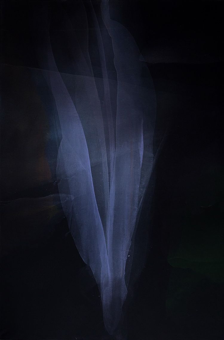 Dorin Cretu, fara titlu, 2012, acrilic pe panza, 145,5x96,5 cm