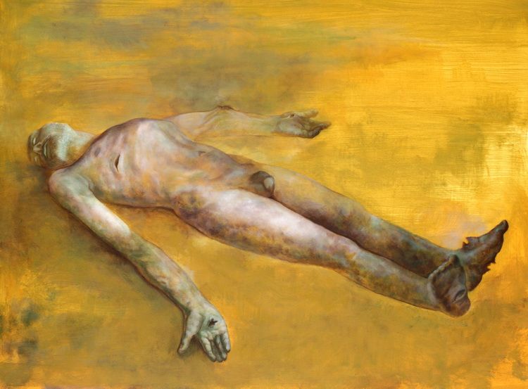 Alexandru Radvan, Gaudium, acrilic pe panza, 150 x 200 cm, 2007