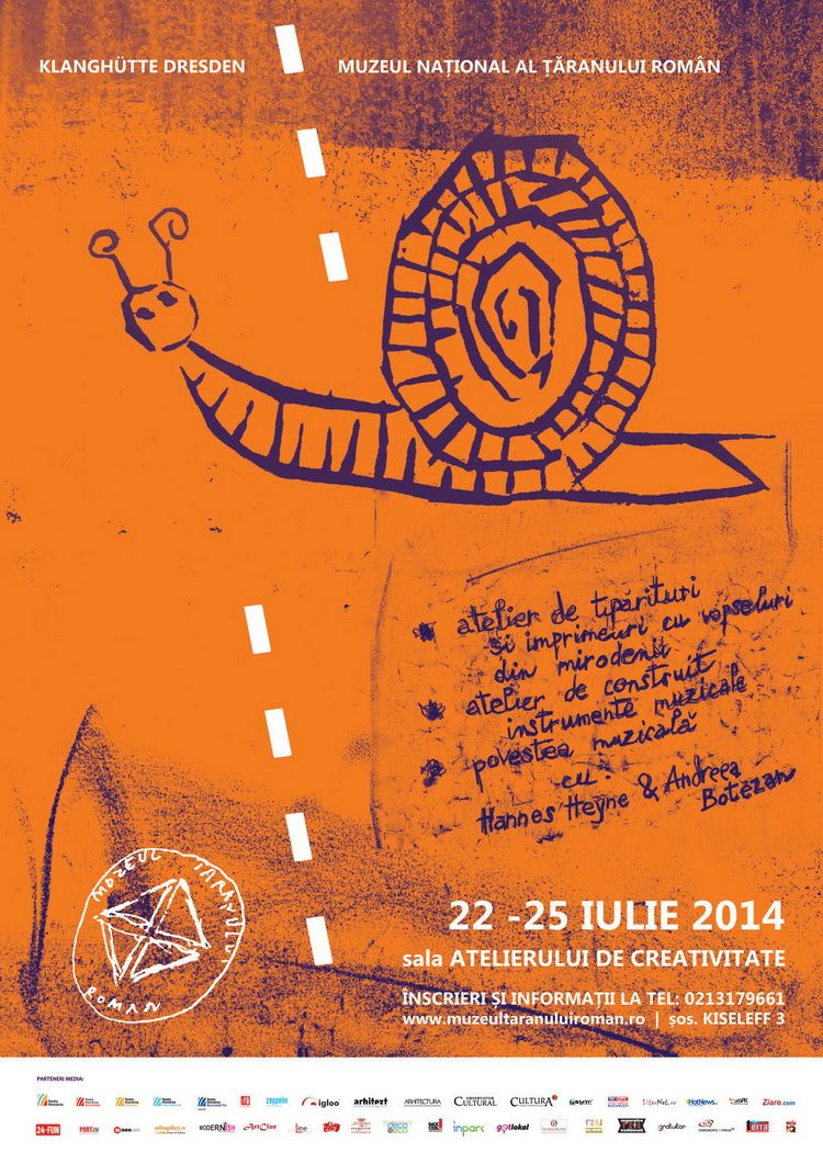 afis atelier instrumente muzicale