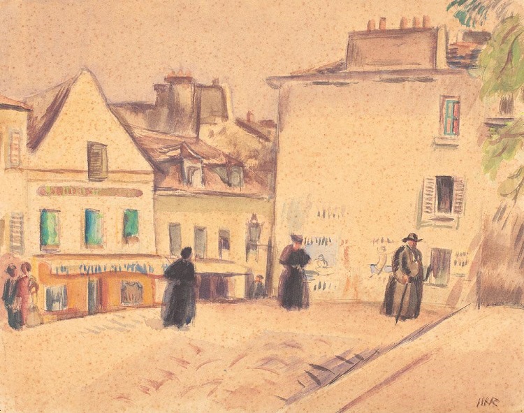 Iosif_Iser_Familie_Montmartre