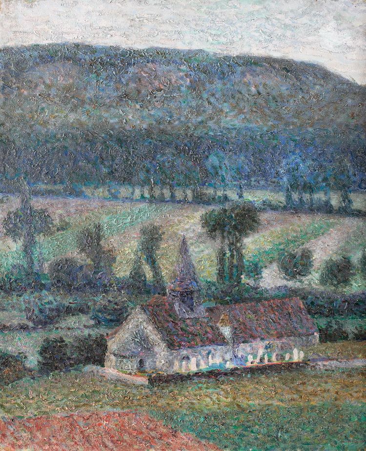Samuel Mutzner, Peisaj in Giverny