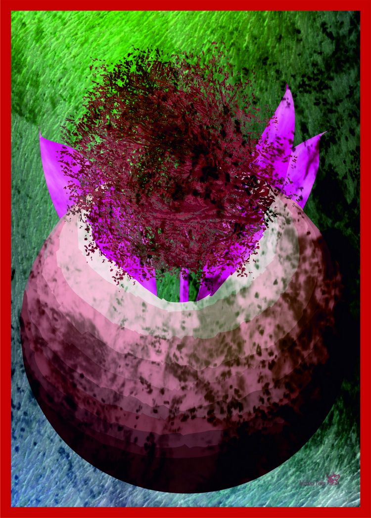 Earth Bouquet Adriana Pelin 55x75 cm