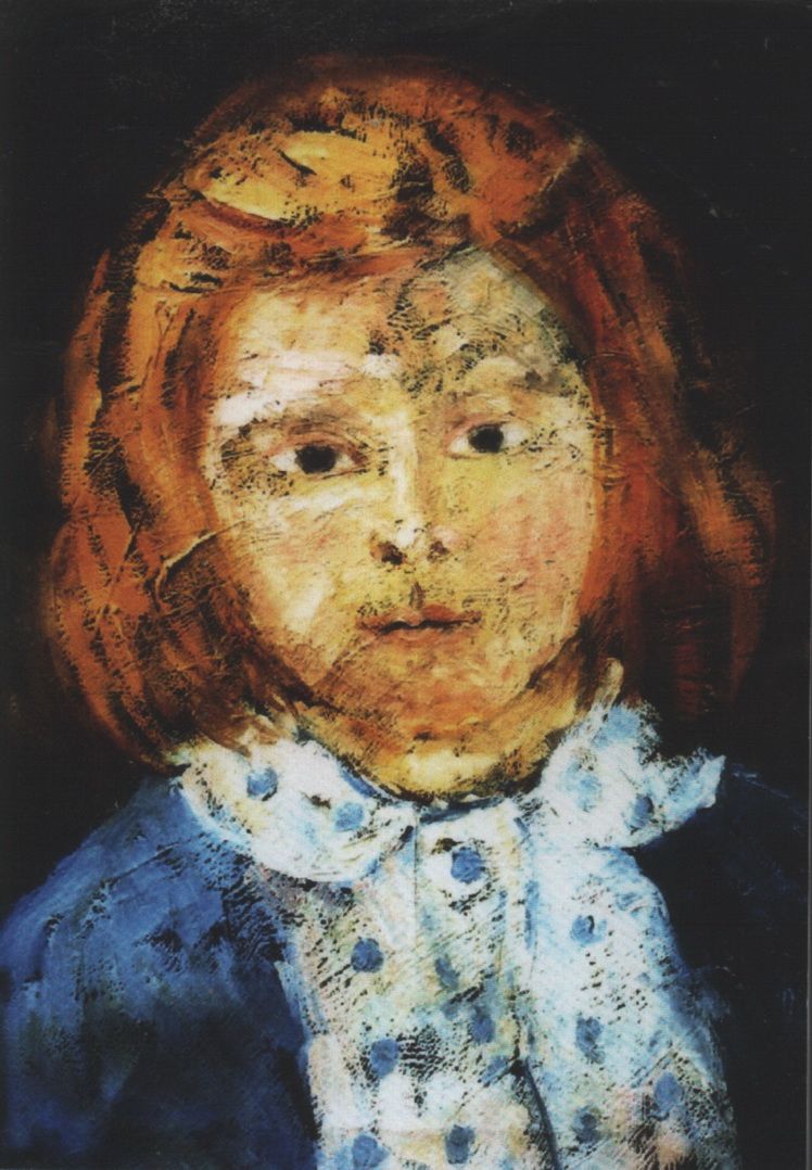 G. H. 15. Gina Hagiu, Eva, fetita cu parul rosu, u.p., 4230 cm