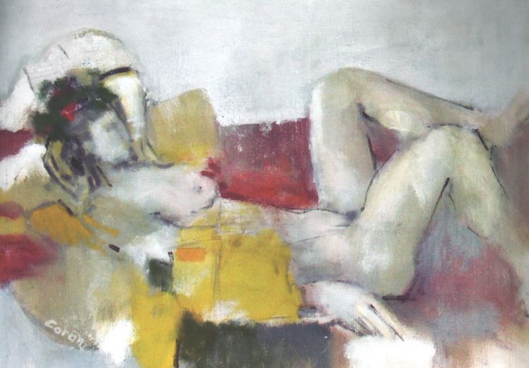 10. Gheorghe Mihai-Coron, Nud, u.p., 47x66 cm